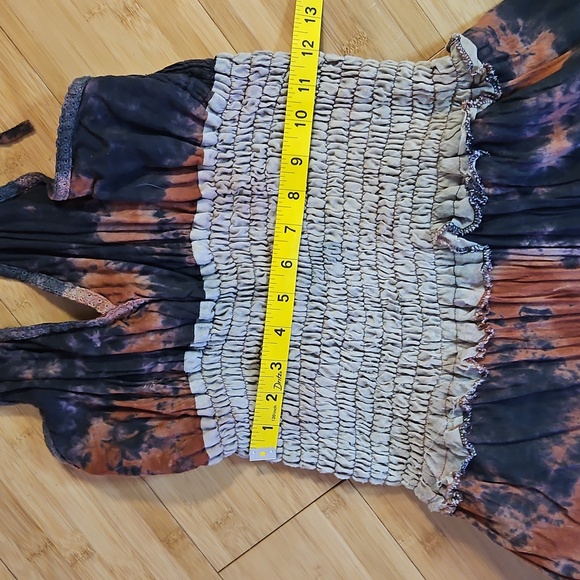 Hand Dyed Beautful Full Maxi Gown Dress - Picture 5 of 8